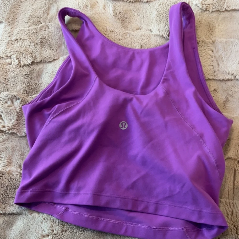 Lululemon High Neck Align Tank Top | Moonlight Magenta